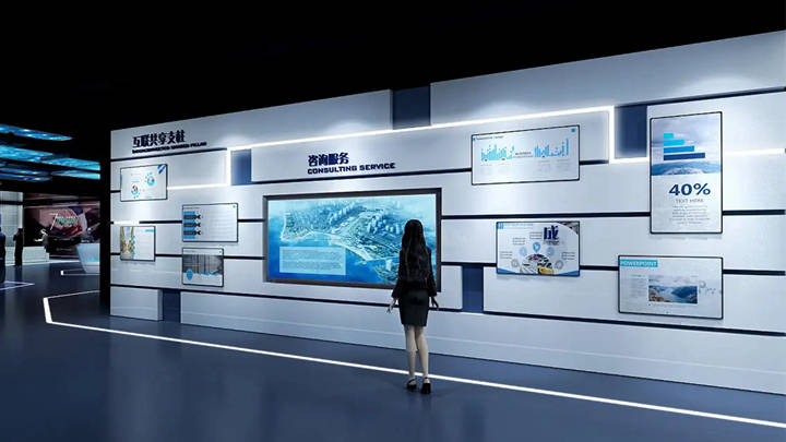 多媒體互動在企業文化展廳中的智能化展示創新