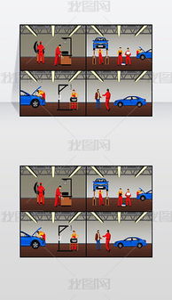 eps汽車維修行業(yè) eps格式汽車維修行業(yè)素材圖片 eps汽車維修行業(yè)設(shè)計模板 